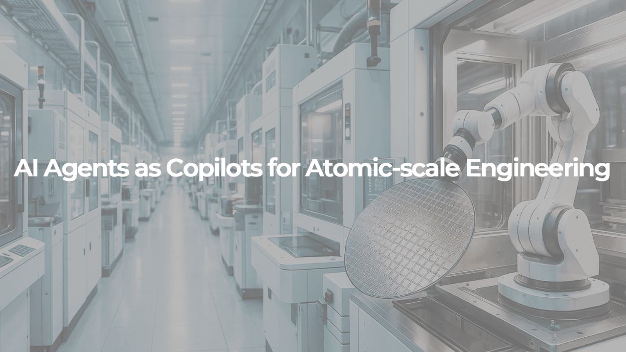 AI agents for atomic-scale engineering