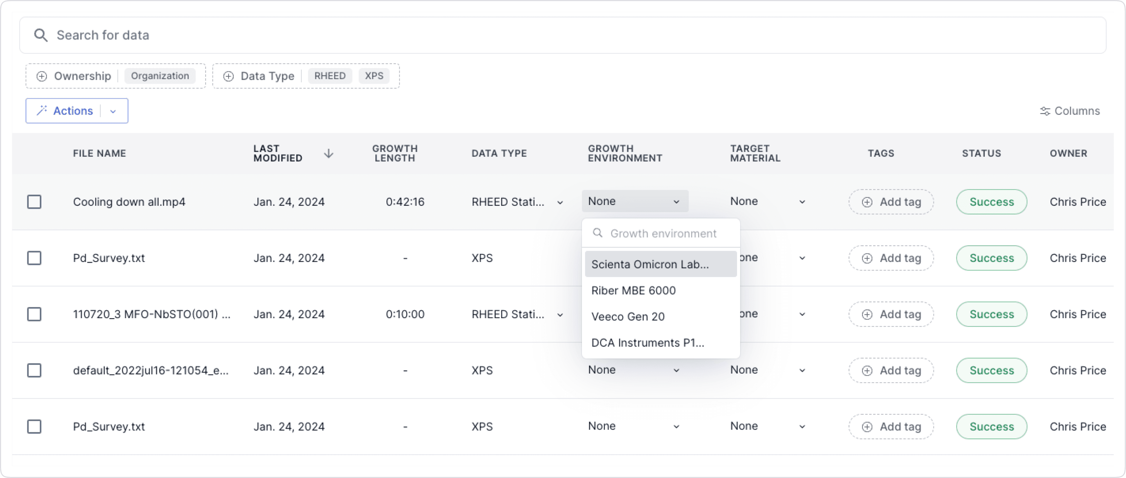 AtomCloud Data Catalogue